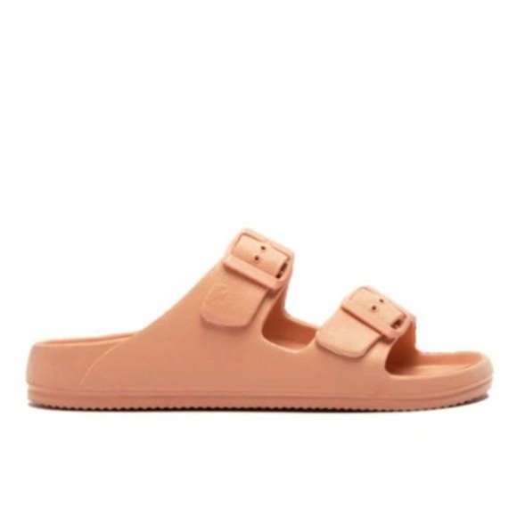 !! NEW !! Lightweight Double Buckle Sandals – Coral - Picture 8 of 9